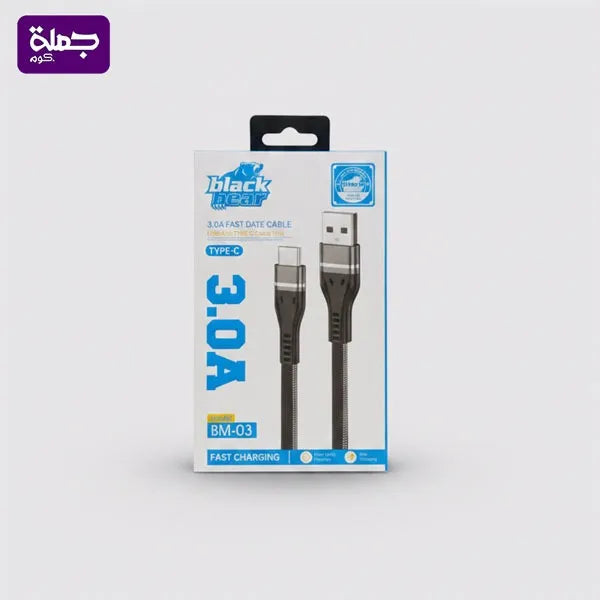 كابل تايب سى BLACK BEAR BM03
