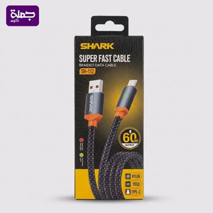 كابل تايب سى SHARK 60W SH112