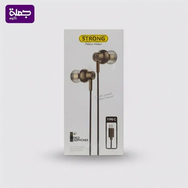 سماع سلكيه تايب سى STRONG LS87