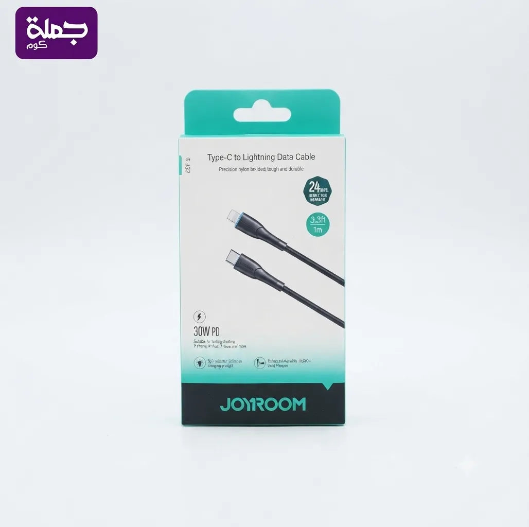 كابل TC IP JOYROOM SA32 1M 30W اصلى ضمان سنه