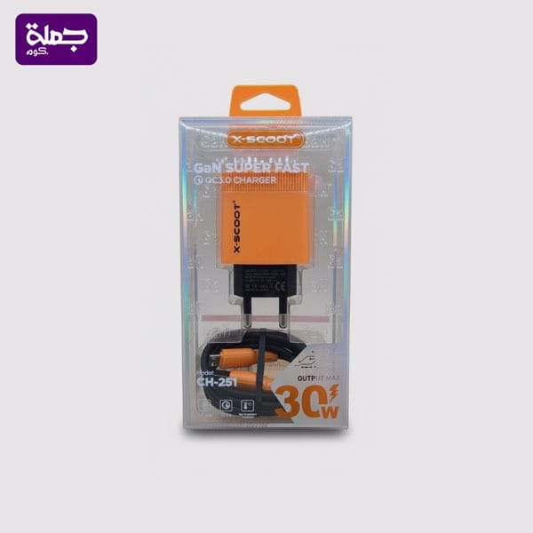 شاحن ميكرو X SCOOT CH251 30W اصلي