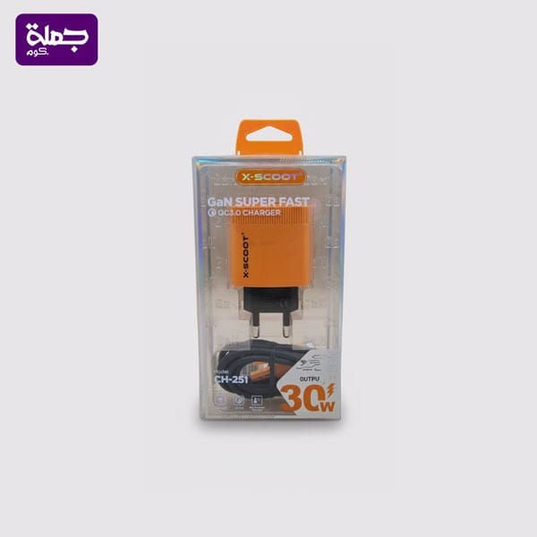شاحن تايب سي X SCOOT CH251 30W