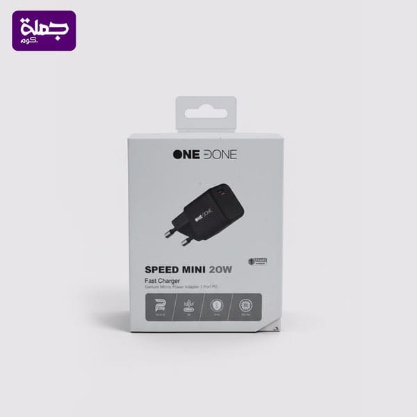 راس شاحن ONEDONE SPEED MINI 20W اصلي ضمان سنه