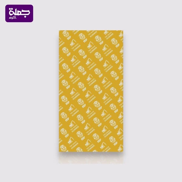 * شيت سراميك جولد 0.47 HAMMER MATTE براند MSP بحجم 19*34 سم * بيكفى لعمل ٤ او ٥ موبايل * ⁠يعمل اسكرين شاشه مسطح فقط