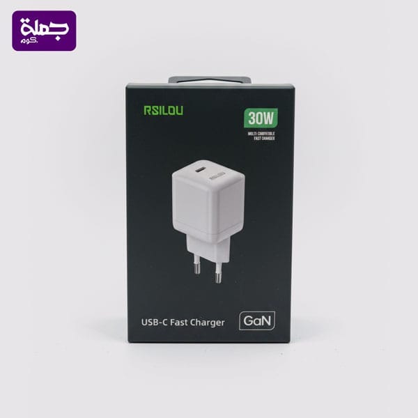 راس شاحن R SILOU 30W ضمان سنه
