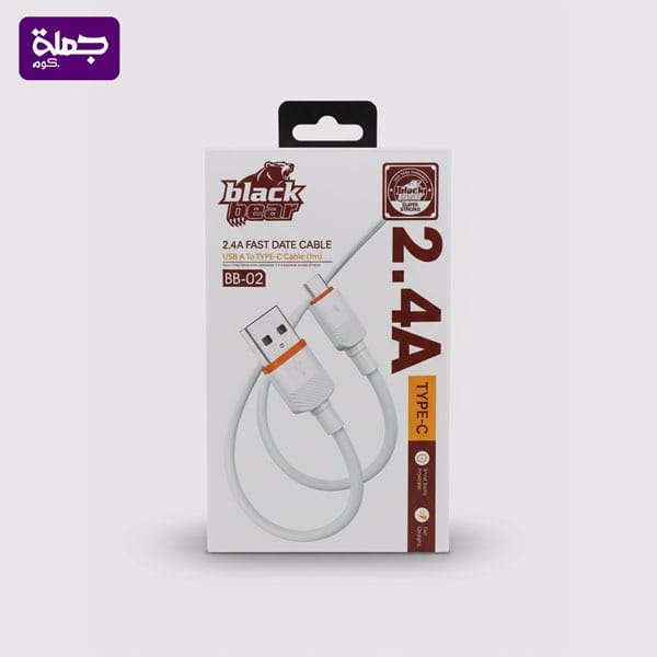 كابل تايب سى BLACK BEAR BB02