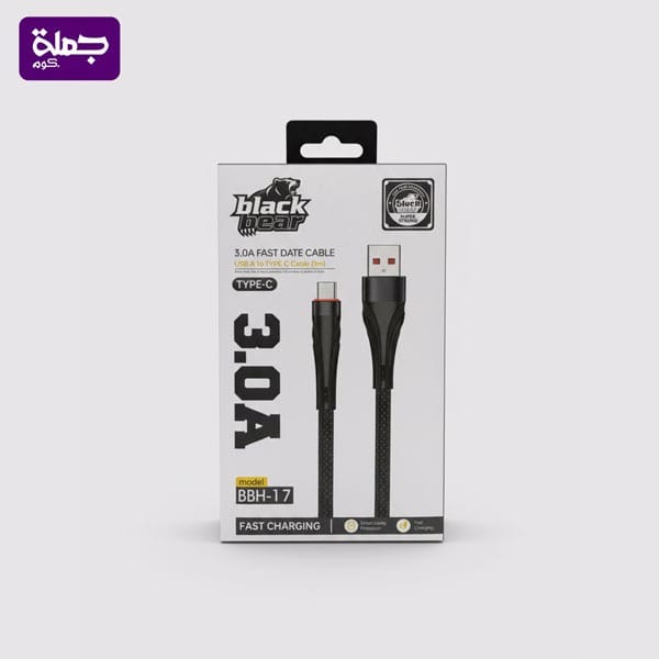 كابل تايب سى BLACK BEAR BBH17