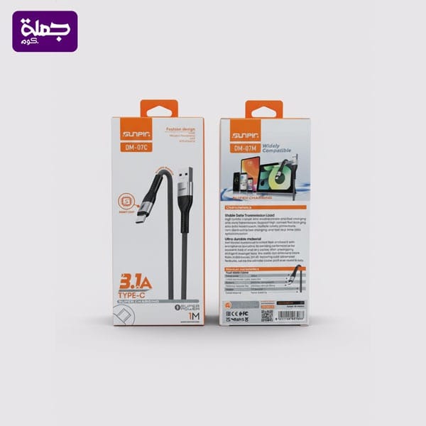 كابل تايب سى DM 07C SUNPIN