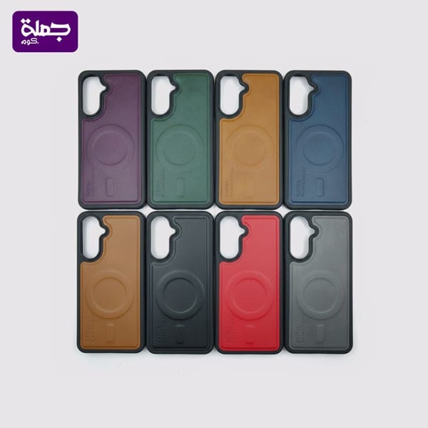 جراب جلد ماك سيف SAMSUNG A18