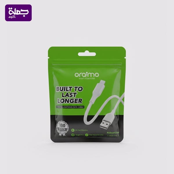 كابل ايفون كيس ORAIMO 1M OCD114L ضمان اصلى