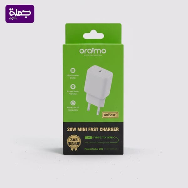 شاحن ORAIMO OCW 5202 ECC TC TC