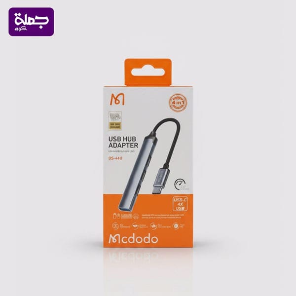 محول تايب سى MCDODO 1*4 متعدد