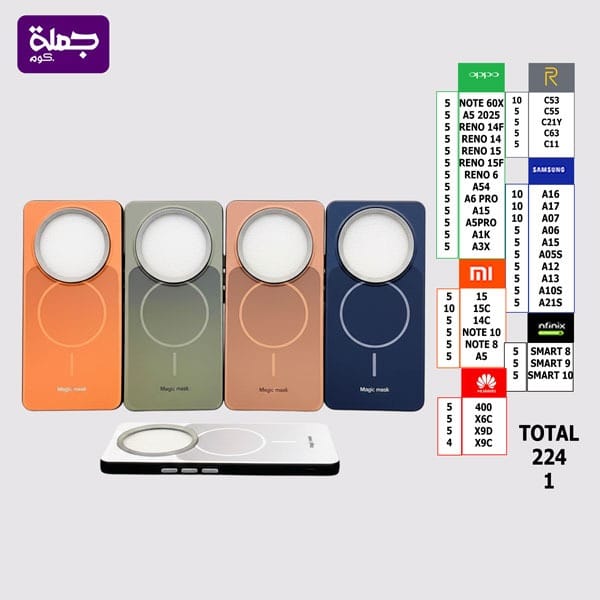 شريحه جراب الوان ماك سيف اندرويد(1) عدد (224)