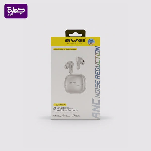 ايربود AWEI T228 اصلى ضمان سنه