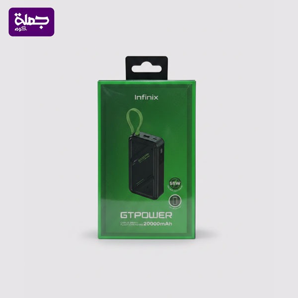 باور بنك INFINIX XP20 PRO 20000MAH اصلى ضمان سنه
