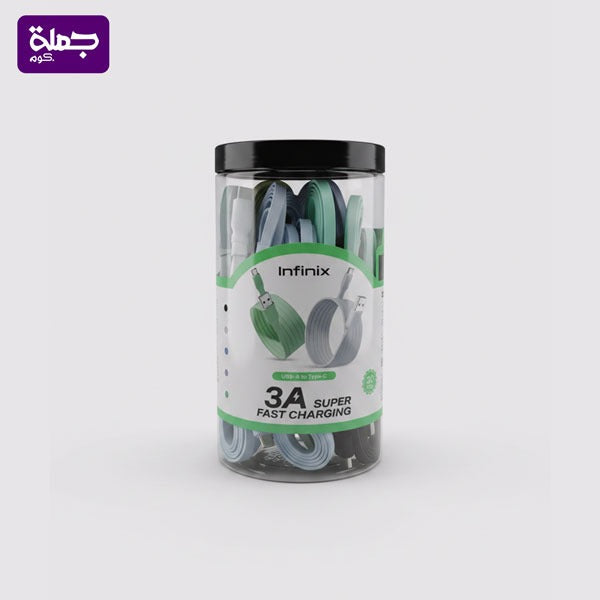 كابل برطمان تايب سى INFINIX عدد (30) قطعه