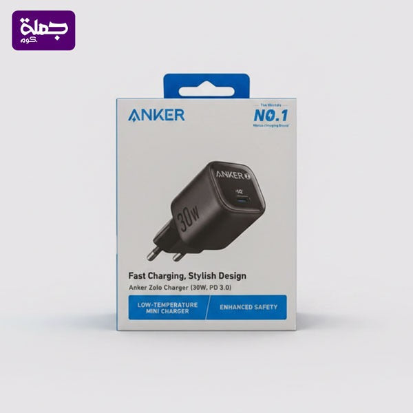 راس شاحن ANKER ZOLO PD 30W اصلي ضمان