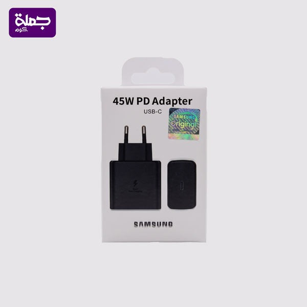 راس شاحن SAMSUNG 45W  اصلى ضمان ELOROBY