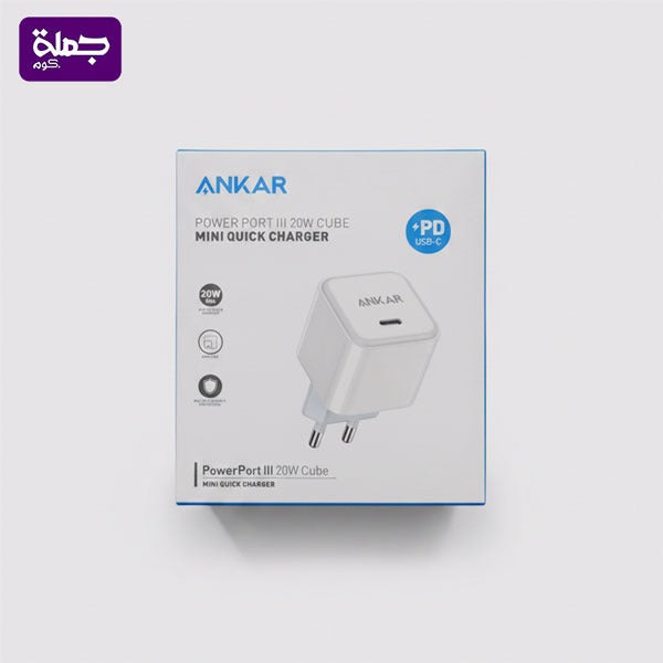 راس شاحن ANKER 20W PD كوبى