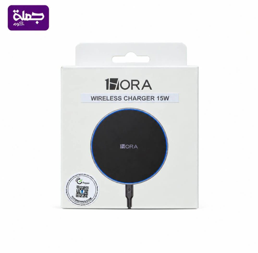 شاحن تايب سى وايرليس  1HORA GAR157 15W اصلى ضمان سنه
