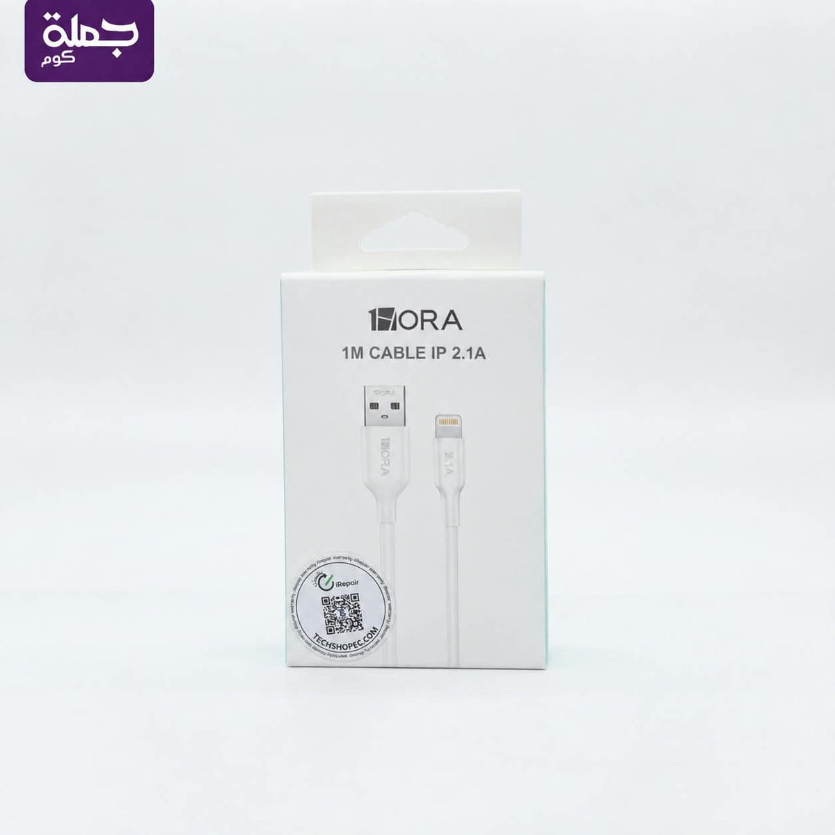 كابل ايفون  HORA CAB238 1M  اصلى ضمان سنه