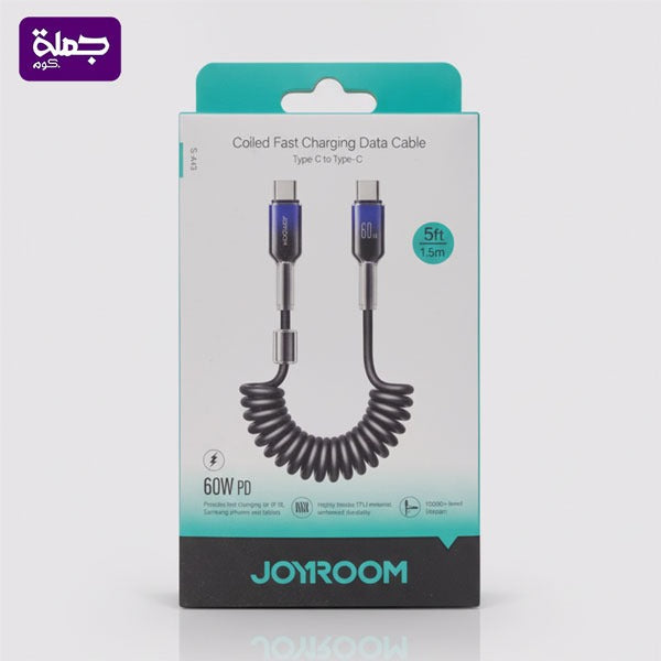 كابل JOYROOM SA43 1.5M 60W TC TC اصلي ضمان سنه