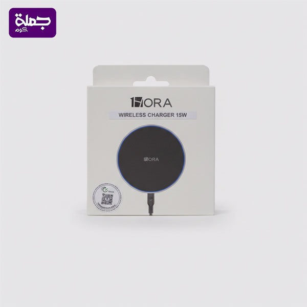 شاحن وايرليس  1 HORA GAR151 15W اصلى ضمان سنه