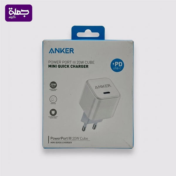 راس شاحن كوبى  ANKER PD 20W