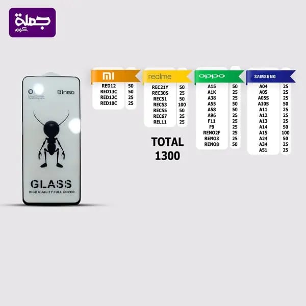 شريحه اسكرينه النمله عدد 1300