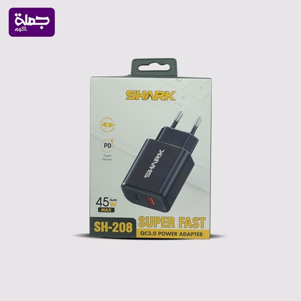 راس شاحن SHARK SH208