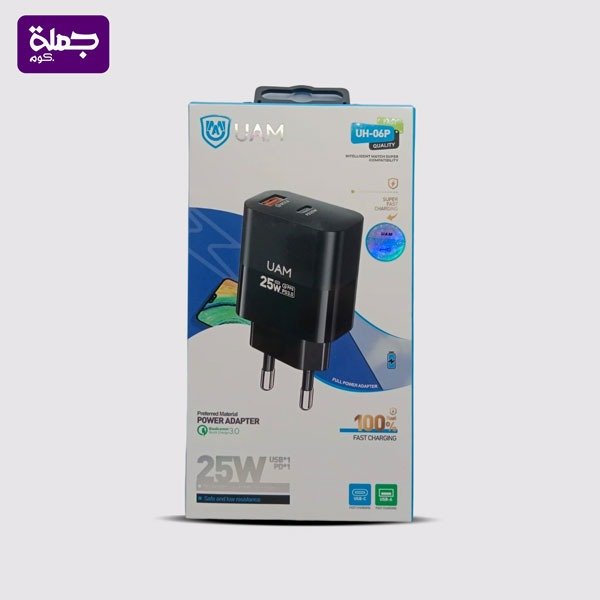 شاحن تايب سي UAM UH06P 25W