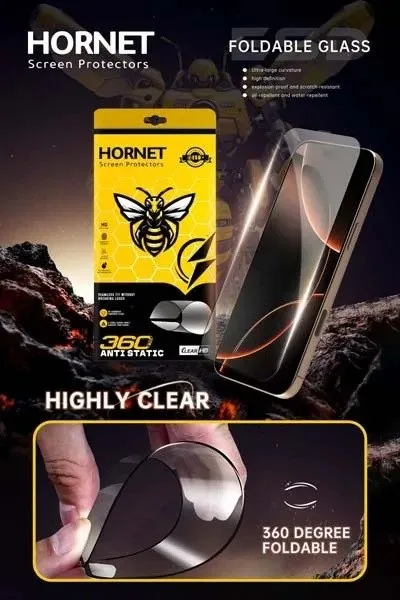 اسكرينه HORNET IPHONE 13PRO MAX/14+بدون باكت