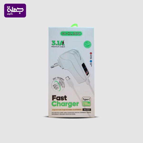 شاحن تايب سي HICLASS HI231