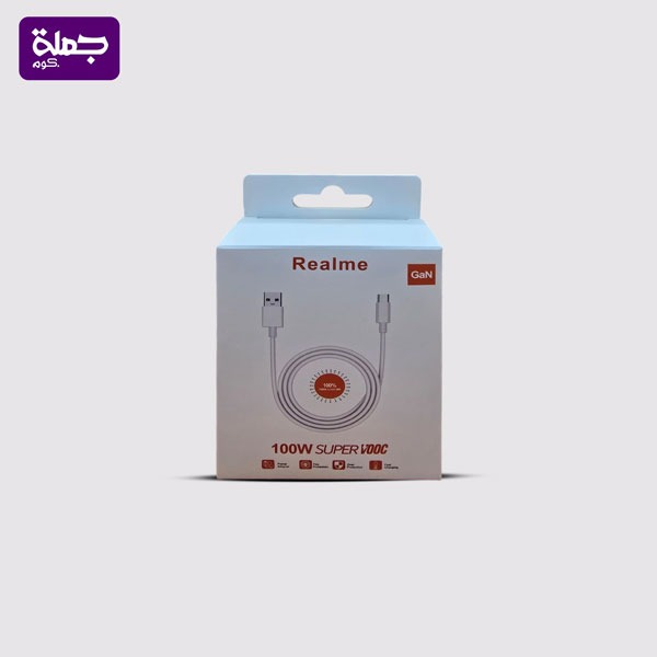 كابل ريلمي تايب سي SUPER VOOC 100W