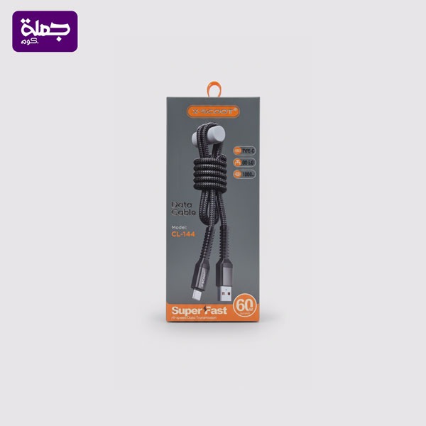 كابل تايب سي XSCOOT CL144 60W اصلي