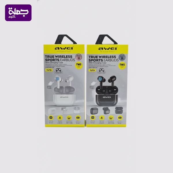 ايربودز AWEI T29 ضمان اصلي سنه